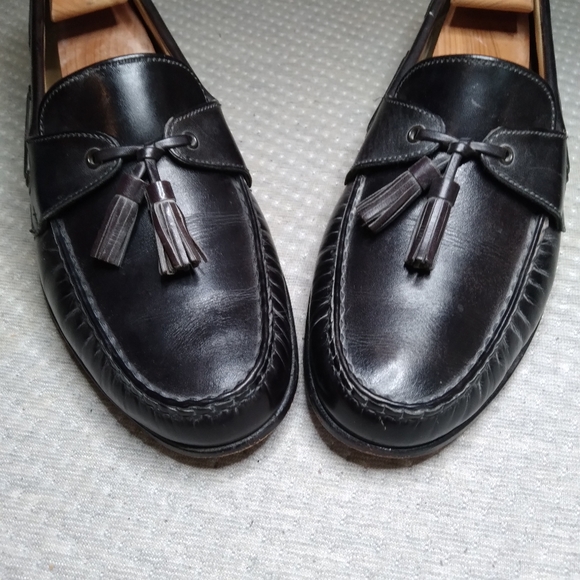 RARE* Florsheim Imperial Tassel Loafers Sz 9 M Brown - Picture 2 of 9